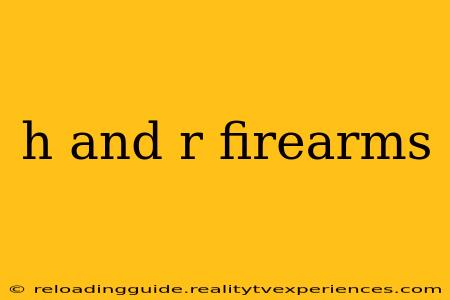 h and r firearms