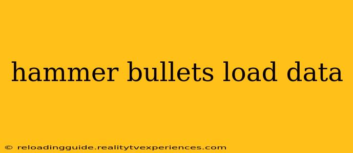 hammer bullets load data