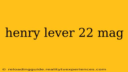 henry lever 22 mag