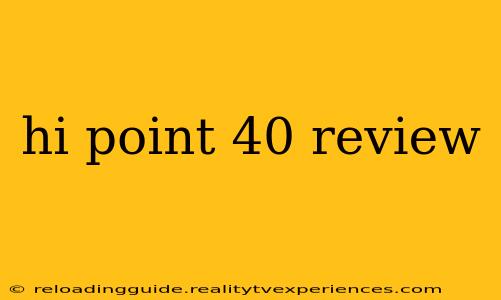 hi point 40 review