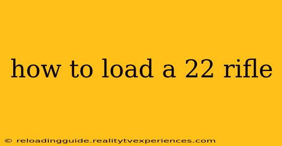 how to load a 22 rifle