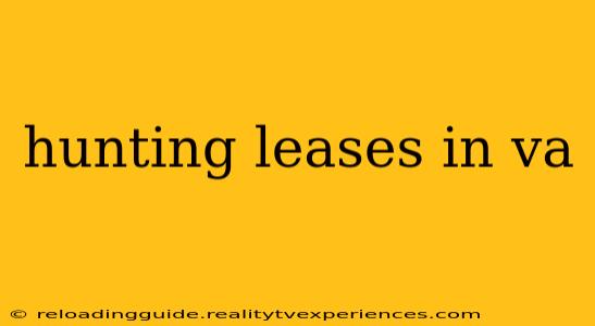 hunting leases in va