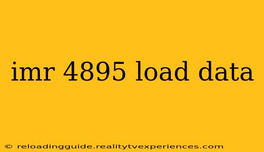 imr 4895 load data