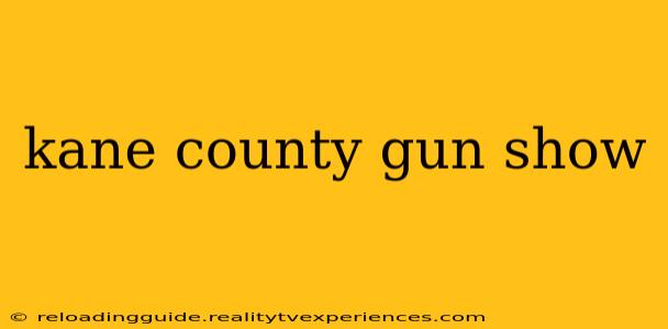 kane county gun show