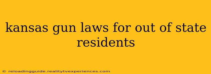 kansas gun laws for out of state residents