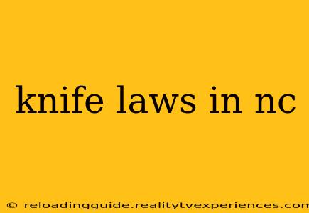 knife laws in nc