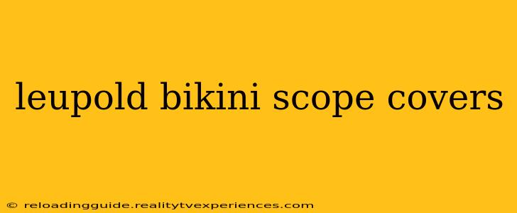 leupold bikini scope covers