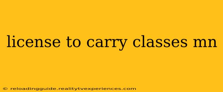 license to carry classes mn