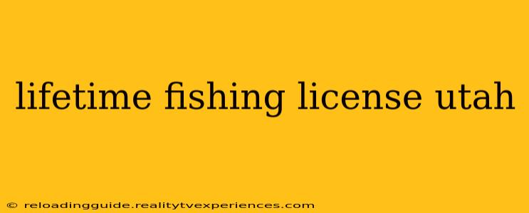 lifetime fishing license utah