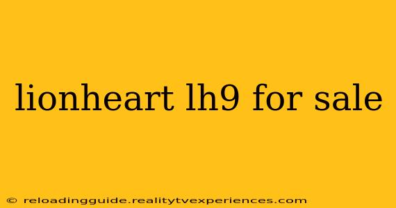 lionheart lh9 for sale