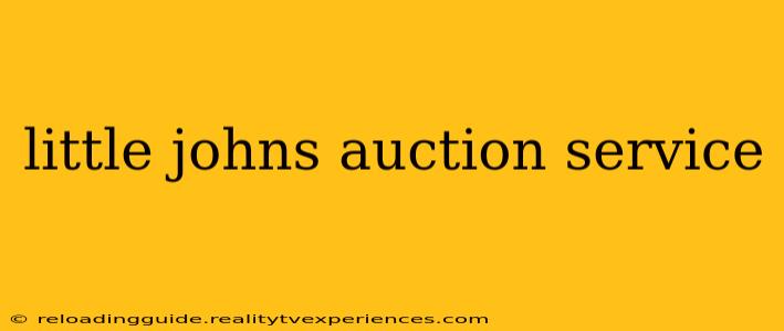 little johns auction service