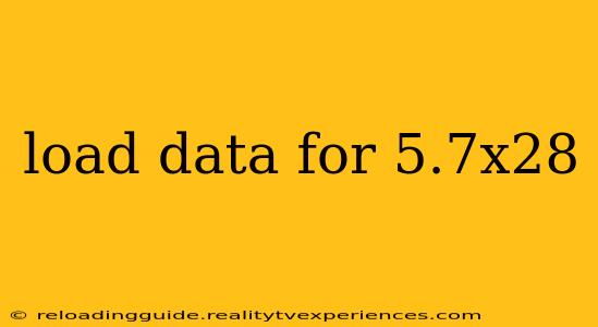 load data for 5.7x28
