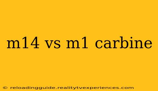 m14 vs m1 carbine