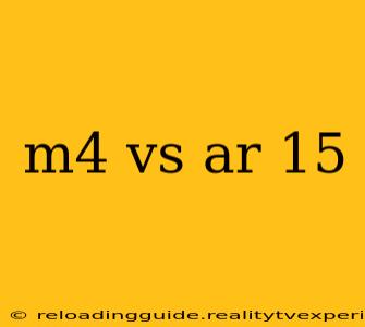 m4 vs ar 15