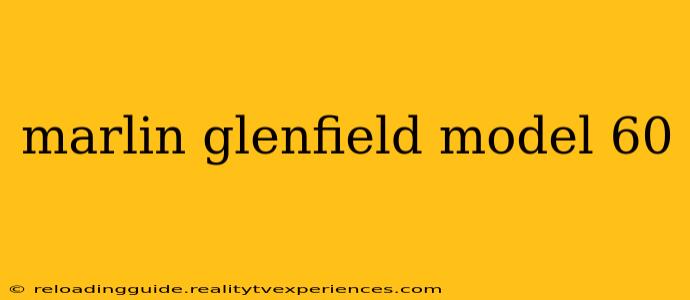 marlin glenfield model 60