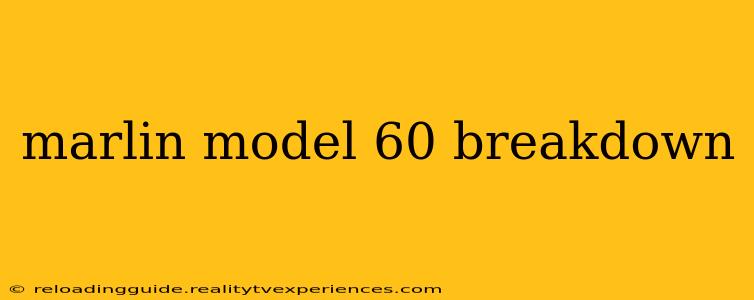 marlin model 60 breakdown