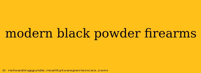 modern black powder firearms