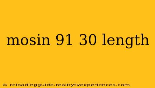 mosin 91 30 length