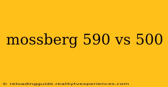 mossberg 590 vs 500