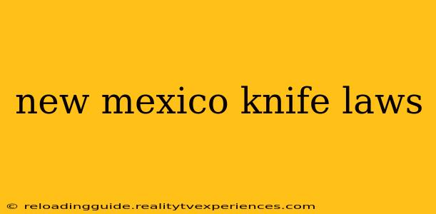 new mexico knife laws