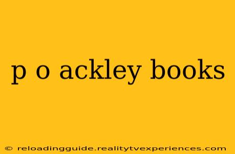 p o ackley books