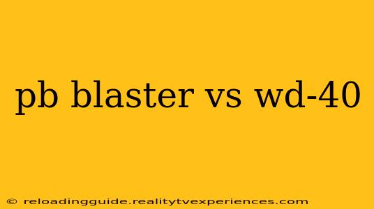 pb blaster vs wd-40