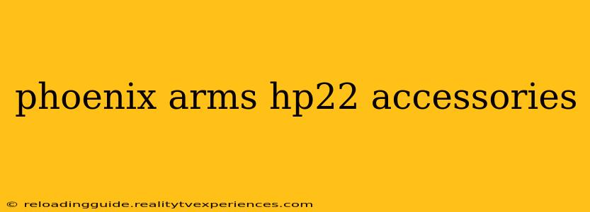 phoenix arms hp22 accessories