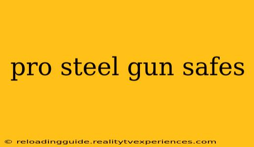 pro steel gun safes