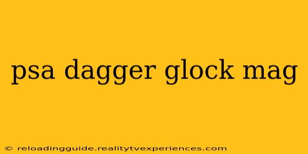 psa dagger glock mag