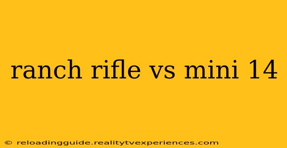 ranch rifle vs mini 14