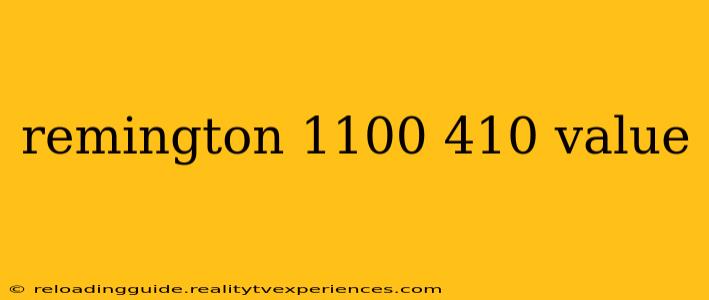 remington 1100 410 value