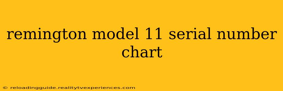 remington model 11 serial number chart