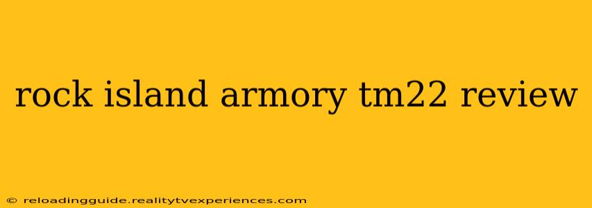 rock island armory tm22 review