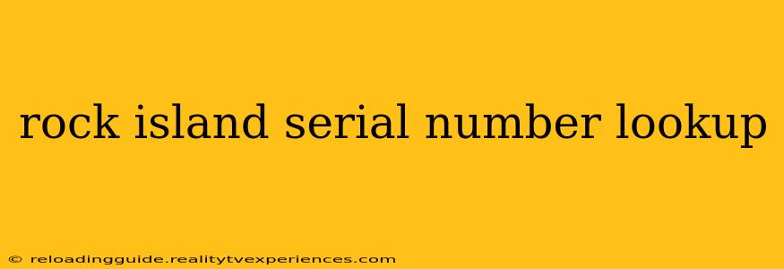 rock island serial number lookup