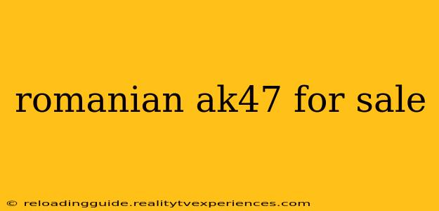 romanian ak47 for sale