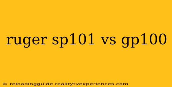 ruger sp101 vs gp100