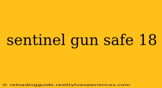 sentinel gun safe 18