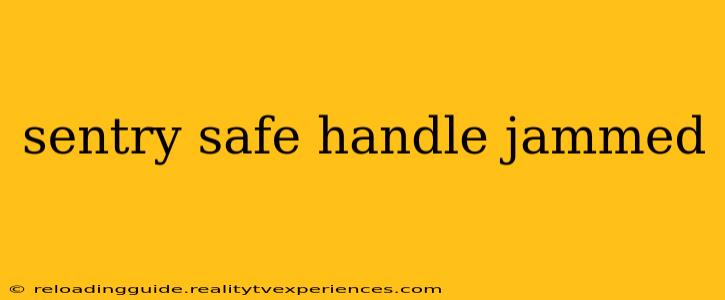 sentry safe handle jammed