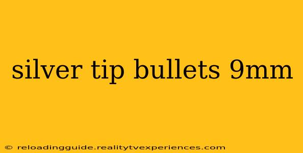 silver tip bullets 9mm