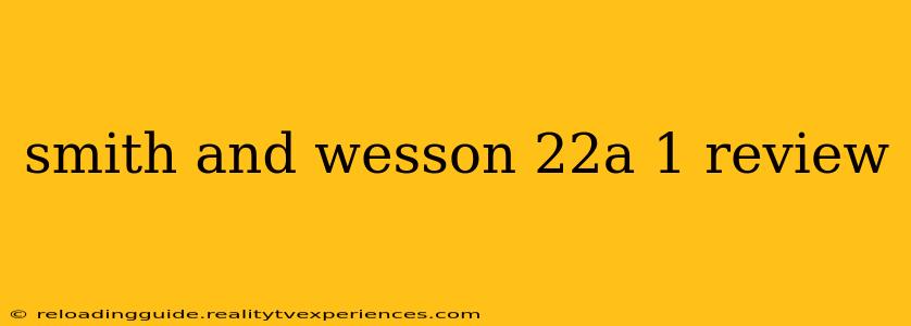 smith and wesson 22a 1 review