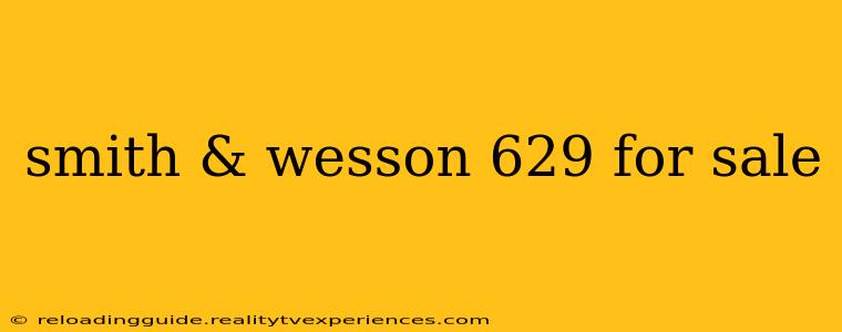 smith & wesson 629 for sale