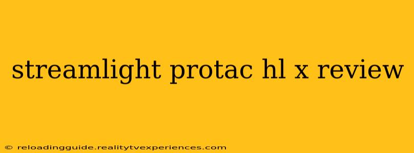 streamlight protac hl x review