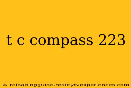 t c compass 223