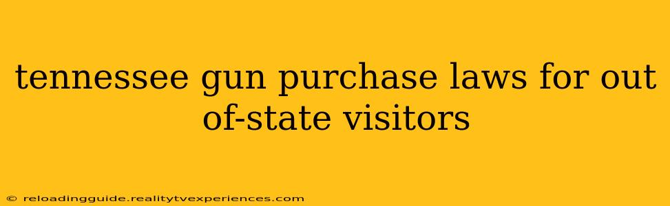 tennessee gun purchase laws for out of-state visitors