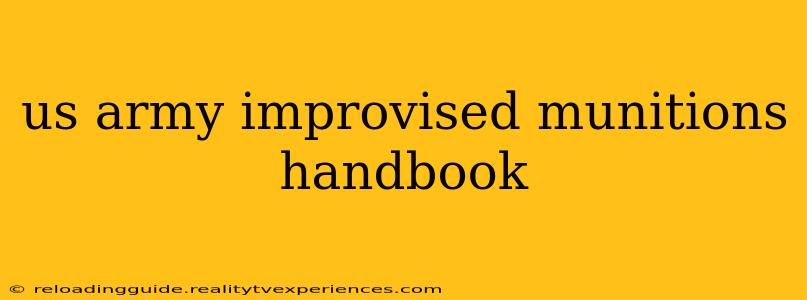 us army improvised munitions handbook