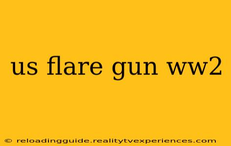 us flare gun ww2