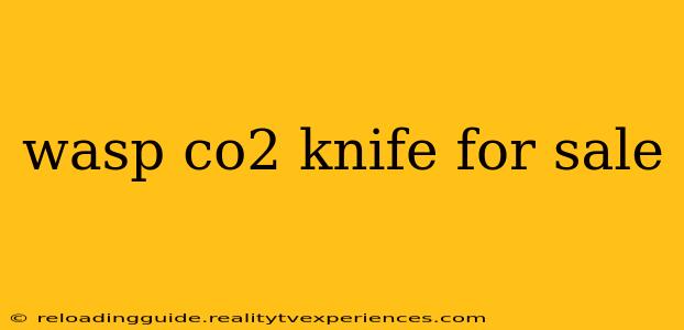 wasp co2 knife for sale