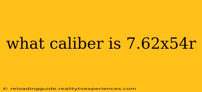 what caliber is 7.62x54r