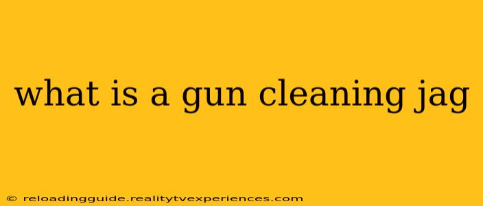 what is a gun cleaning jag