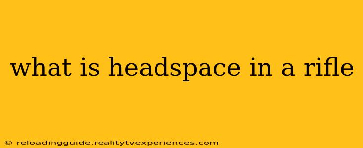 what is headspace in a rifle